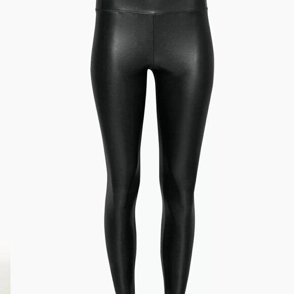 Aritzia Wilfred Daria Vegan Leather Leggings in Black Women's Size Small - Picture 9 of 12